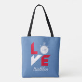 I Liebe Triathlon Tasche (Rückseite)