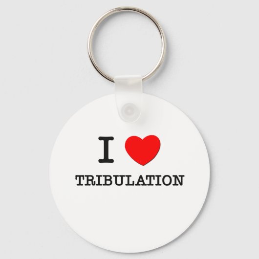 I Liebe Tribulation Schlüsselanhänger (Vorderseite)