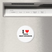 I Liebe Trick Shot Snooker Magnet (In Situ (Geschirrspüler))