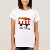 I Liebe Trolleys T-Shirt (Vorderseite)
