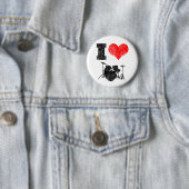 I Liebe-Trommeln Button (Beispiel)
