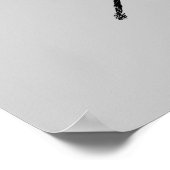 I Liebe Trommeln gestörtes Poster (Ecke)