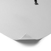 I Liebe Trommeln gestörtes Poster (Ecke)