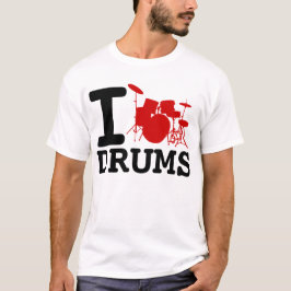 I LIEBE-TROMMELN T-Shirt
