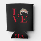 I Liebe Trout Dosenkühler (Rückseite)