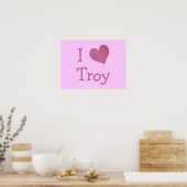 I Liebe Troy Poster (Küche)