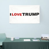 I Liebe Trump Banner (Messeveranstaltung)