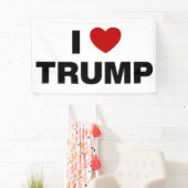 I Liebe Trump Banner (Insitu)