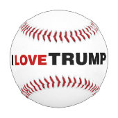 I Liebe Trump Baseball (Vorderseite)