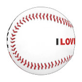 I Liebe Trump Baseball (Vorderseite Links)