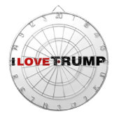 I Liebe Trump Dartscheibe (vorne)