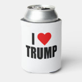 "I LIEBE TRUMP" DOSENKÜHLER (Kanne Rückseite)