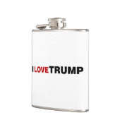 I Liebe Trump Flachmann (Links)