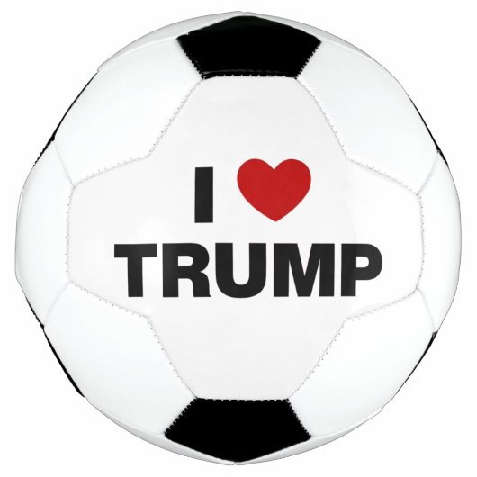 I Liebe Trump Fußball (Vorderseite)