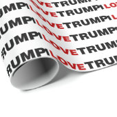 I Liebe Trump Geschenkpapier (Rolleneckpunkt)