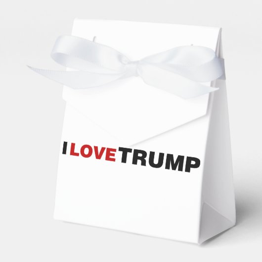 I Liebe Trump Geschenkschachtel (Vorderseite)