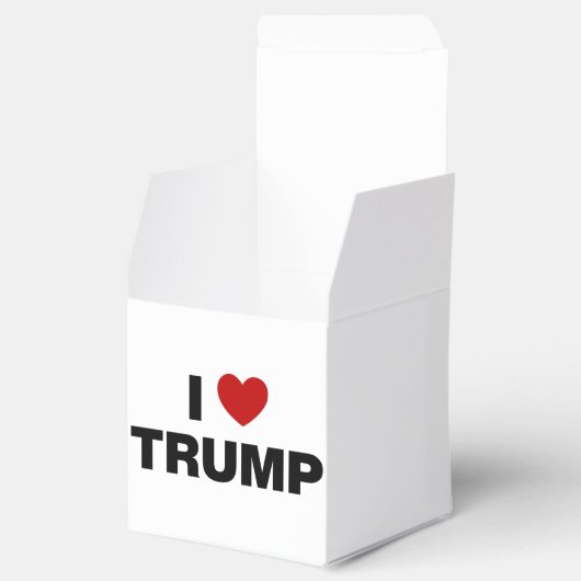 I Liebe Trump Geschenkschachtel (Geöffnet)