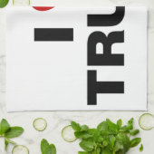 I Liebe Trump Geschirrtuch (Gefaltet)