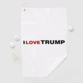 I Liebe Trump Golfhandtuch (Insitu)