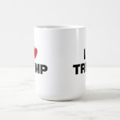I Liebe Trump Kaffeetasse (Mittel)