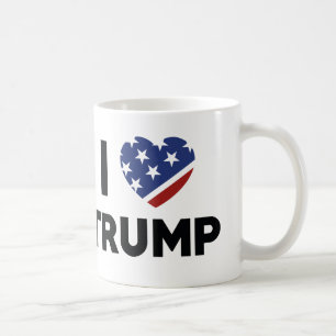I Liebe Trump Kaffeetasse