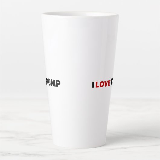 I Liebe Trump Milchtasse (Vorderseite)