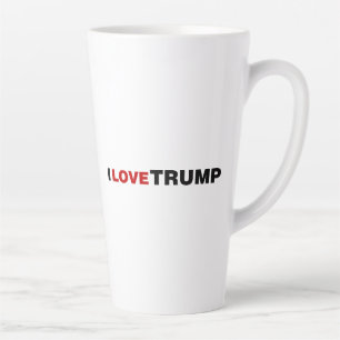 I Liebe Trump Milchtasse