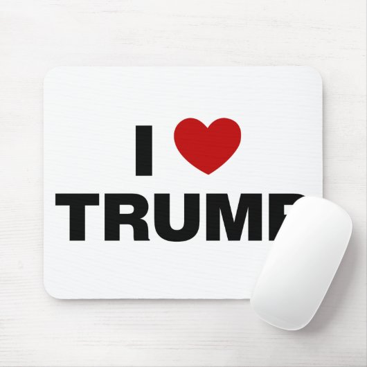 I Liebe Trump Mousepad (Mit Mouse)