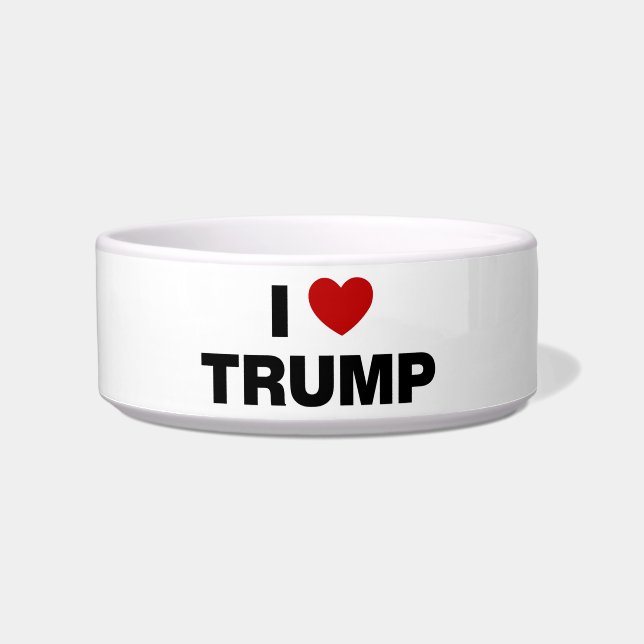 I Liebe Trump Napf (Vorderseite)
