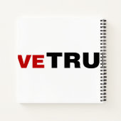 I Liebe Trump Notizblock (Rückseite)