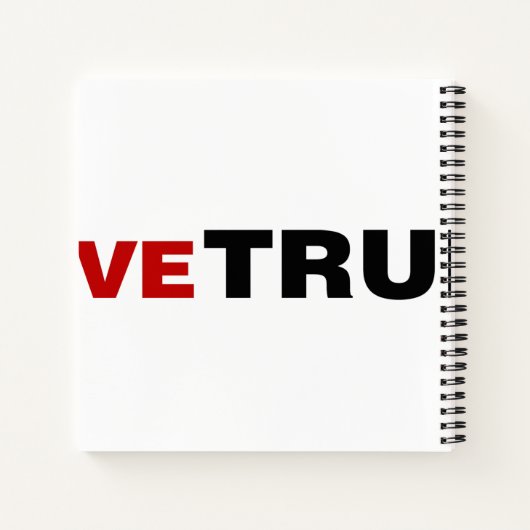 I Liebe Trump Notizblock (Rückseite)