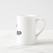 I Liebe Trump Porzellantasse (Rechts)