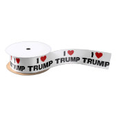 I Liebe Trump Satinband (Spule)