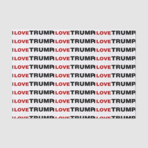 I Liebe Trump Seidenpapier
