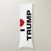 I Liebe Trump Seitenschläferkissen (Vorderseite Vertikal)