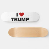 I Liebe Trump Skateboard (Horizontal)