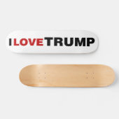 I Liebe Trump Skateboard (Horizontal)