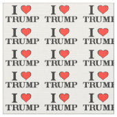 I Liebe Trump Stoff (Nahaufnahme)