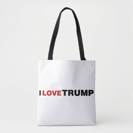 I Liebe Trump Tasche (Vorderseite)