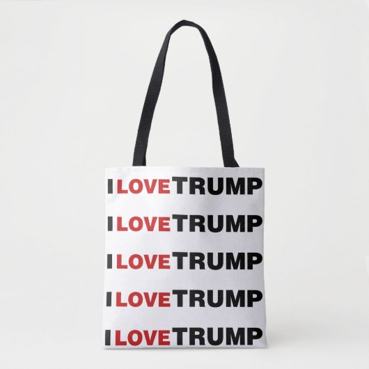 I Liebe Trump Tasche (Vorderseite)