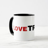 I Liebe Trump Tasse (Vorderseite Links)