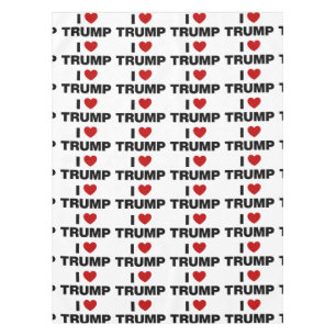 I Liebe Trump Tischdecke