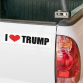 I Liebe-Trumpf-Autoaufkleber Autoaufkleber (Auf Lkw)