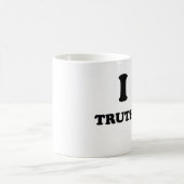 I Liebe Truthiness Kaffeetasse (Mittel)