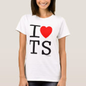 I Liebe TS T-Shirt (Vorderseite)