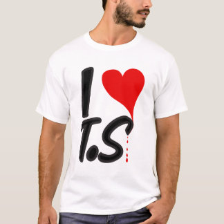 I LIEBE TS | Valentinstag Liebespaare T-Shirt