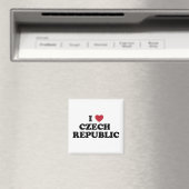 I Liebe Tschechische Republik Magnet (In Situ (Geschirrspüler))
