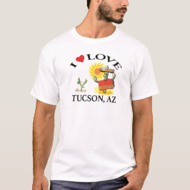 I Liebe tucson, Arizona T-Shirt