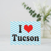 I Liebe Tucson, Staaten Postkarte (Stehend Vorderseite)