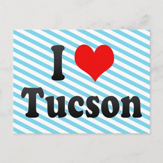 I Liebe Tucson, Staaten Postkarte (Vorderseite)